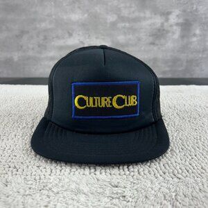 80s Vintage Culture Club Boy George Tour Hat OSFA Mesh Snapback Trucker Patch